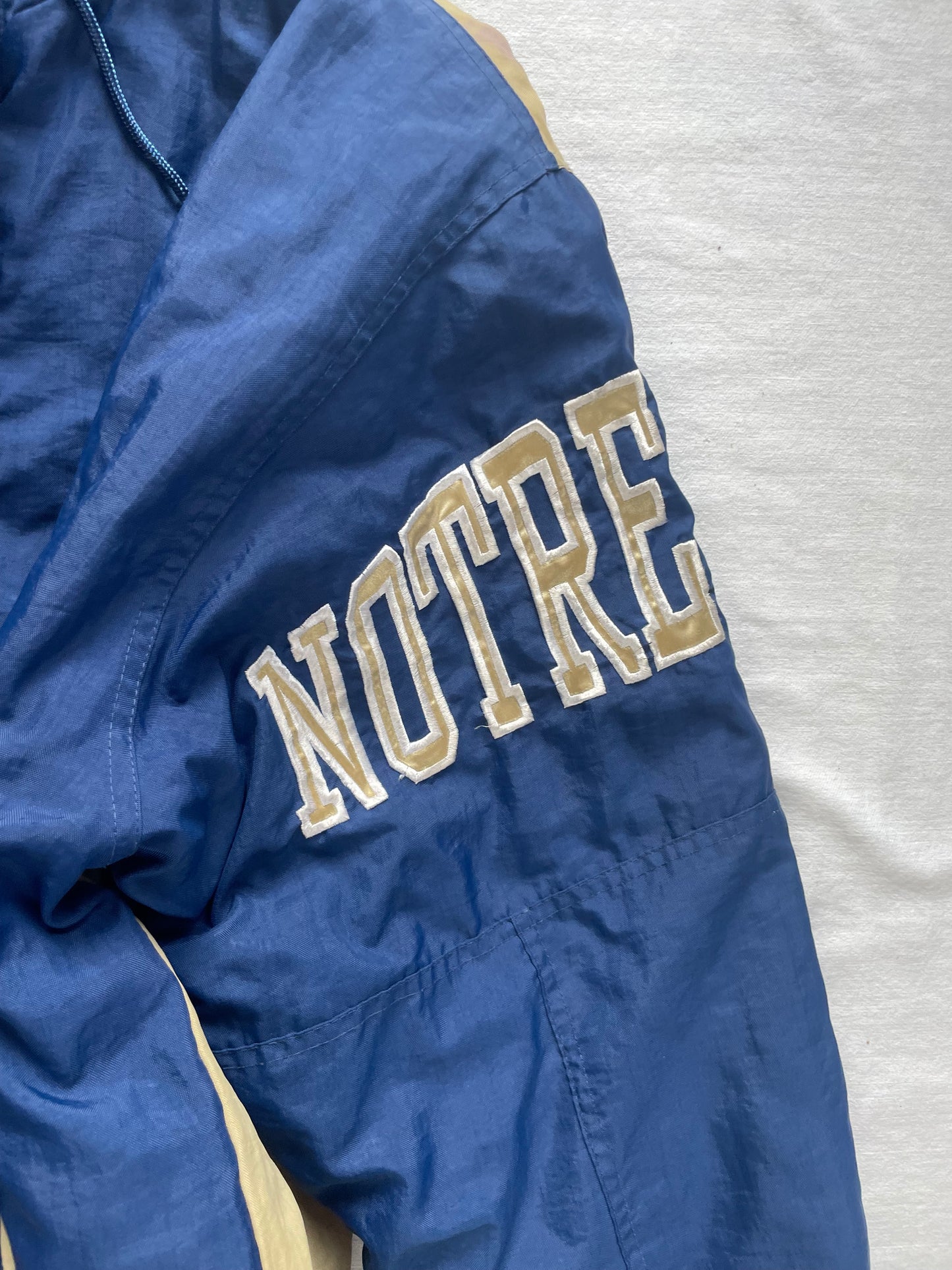 Vintage Notre Dame Puffer Jacket Large