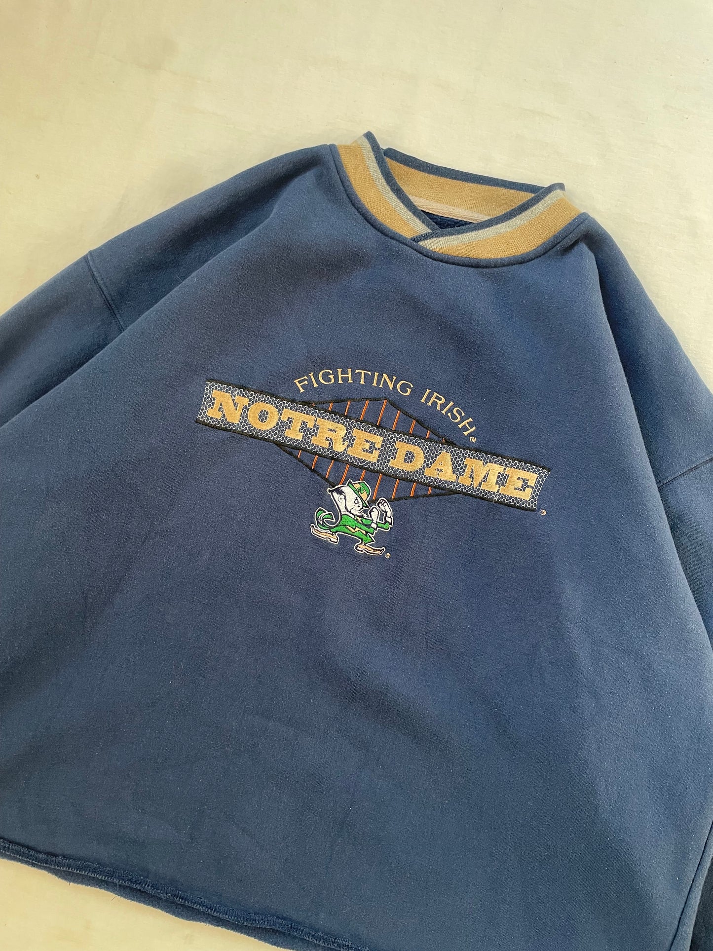 Vintage Notre Dame Crewneck 2XL