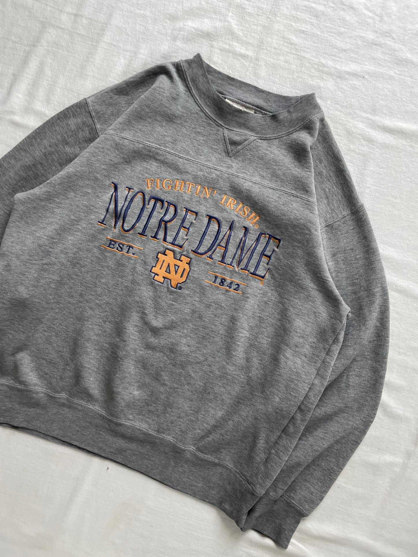 Vintage Notre Dame Crewneck Medium/Large