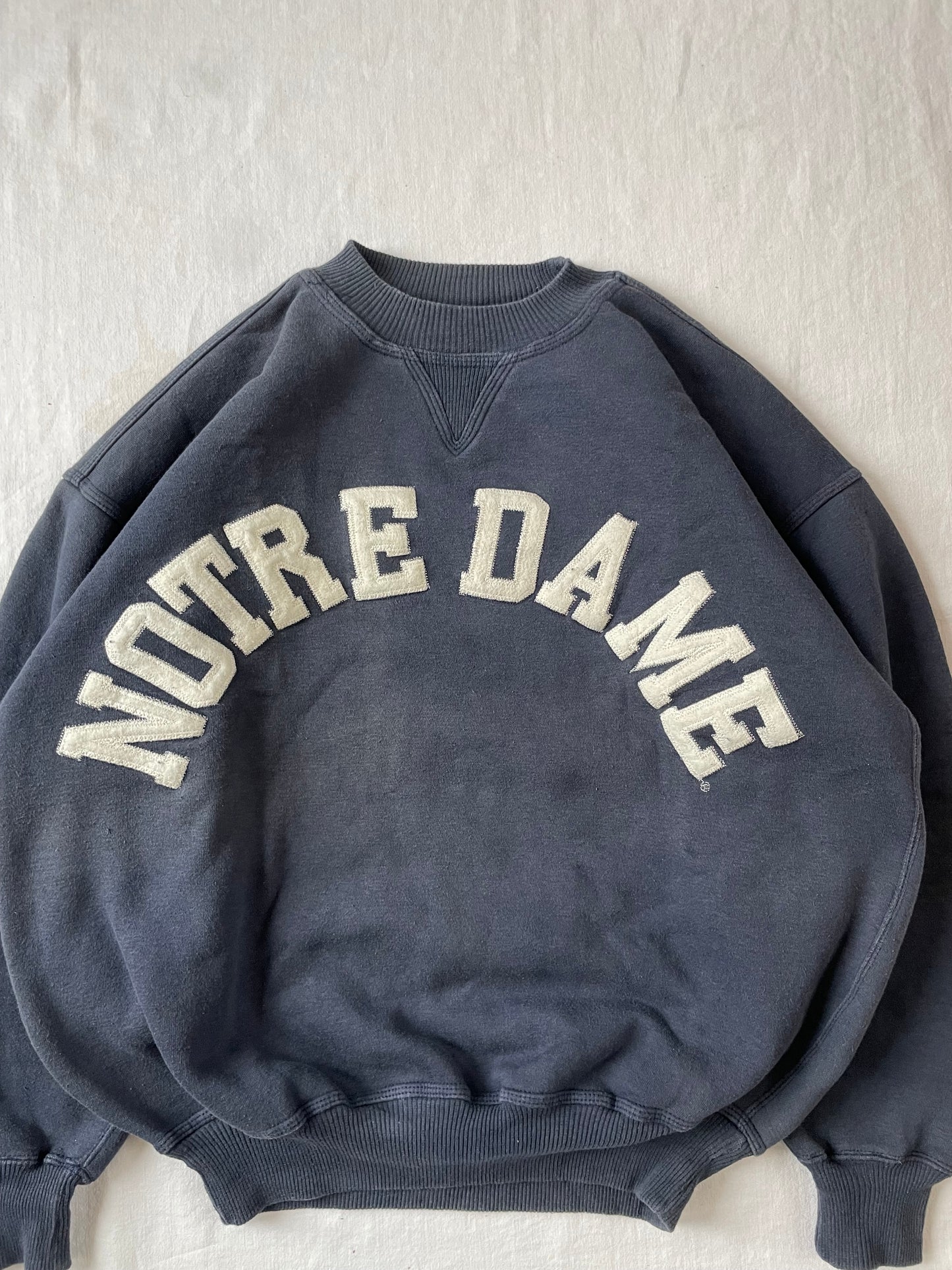 Vintage Notre Dame Crewneck Medium