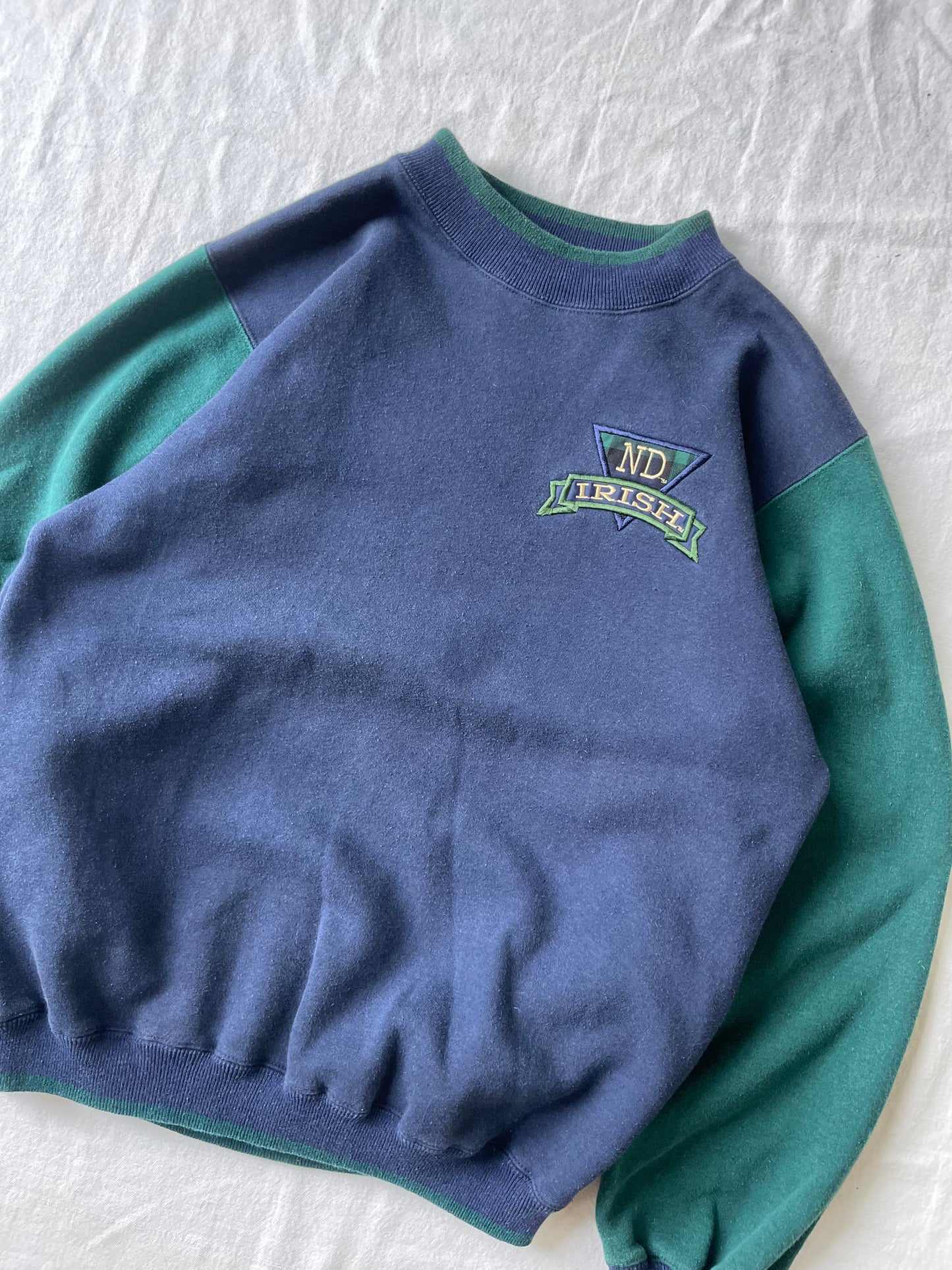 Vintage Notre Dame Crewneck Medium
