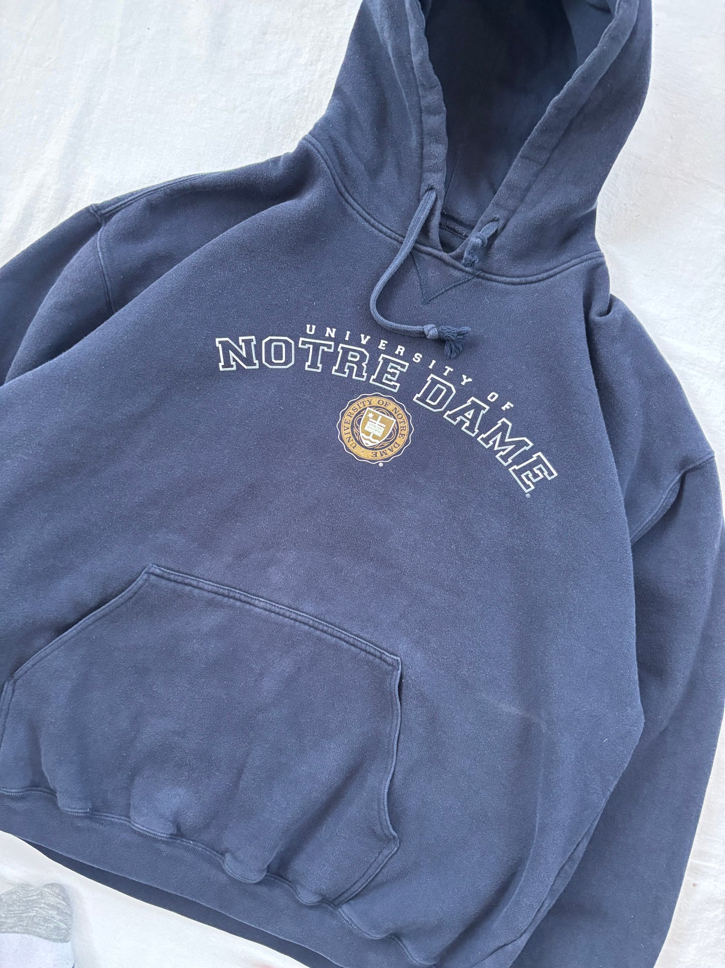 Vintage Notre Dame Hoodie 2XL