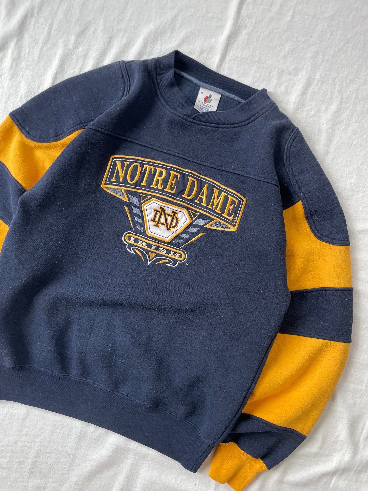 Vintage Notre Dame Crewneck Medium