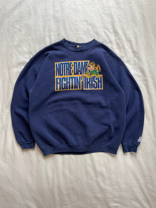 Vintage Notre Dame Fightin’ Irish Crewneck Large/XLarge