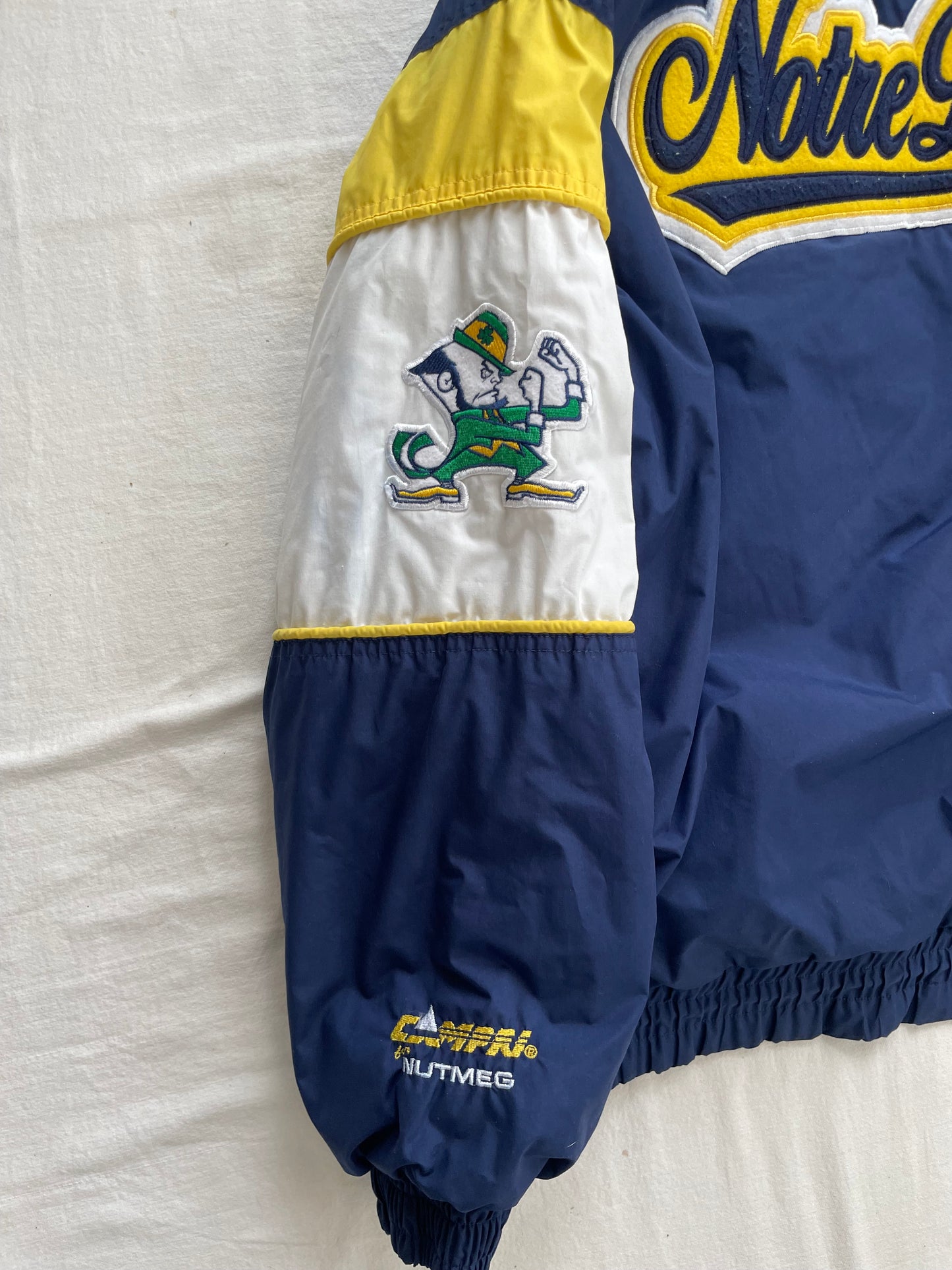 Vintage Notre Dame Puffer Jacket XLarge
