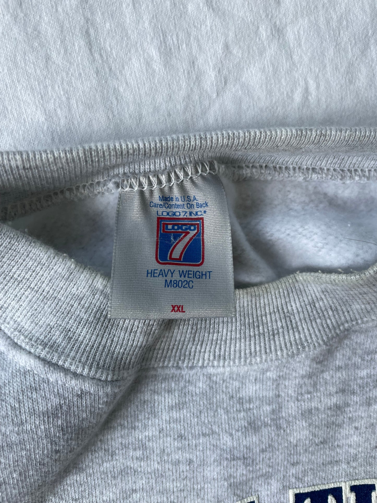 Vintage 1991 ND Vs IU Battle In The Bend Crewneck 2XL