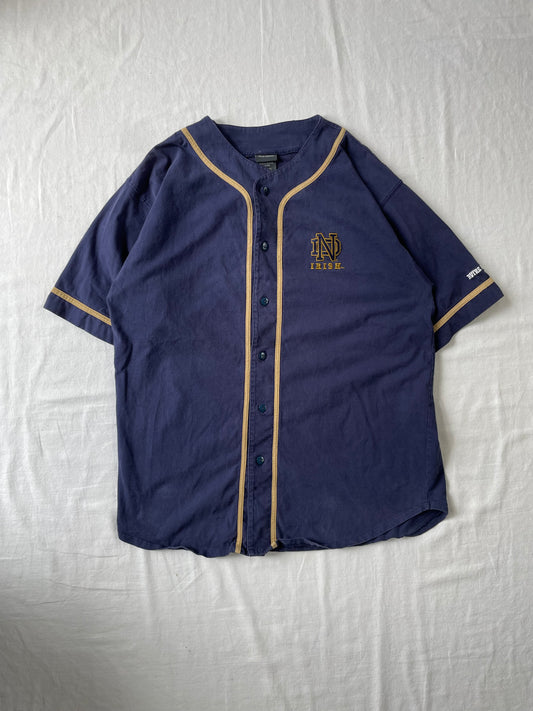 Vintage Notre Dame Baseball Jersey XLarge