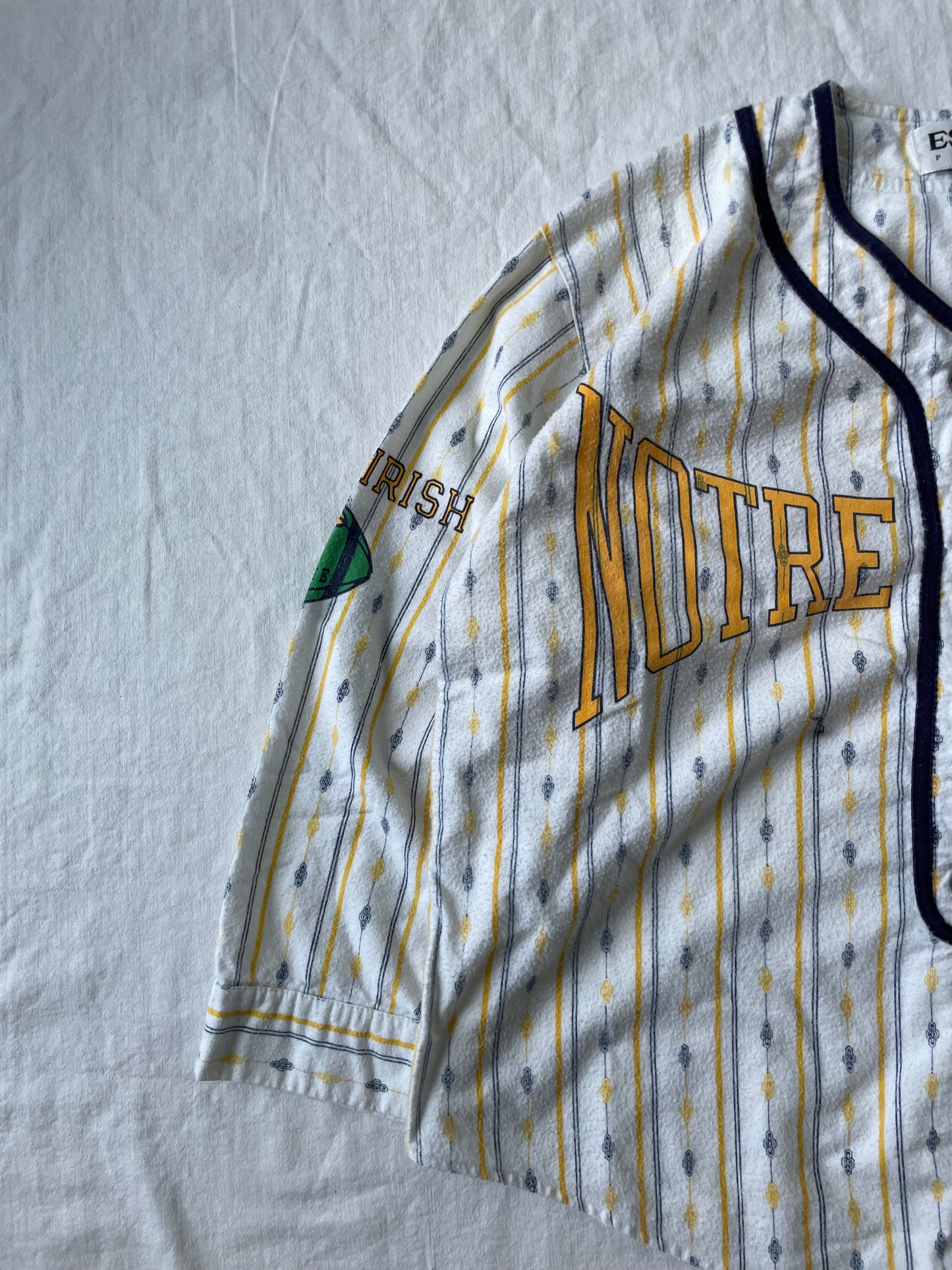 Vintage Notre Dame COED or NOED Womens Top Medium