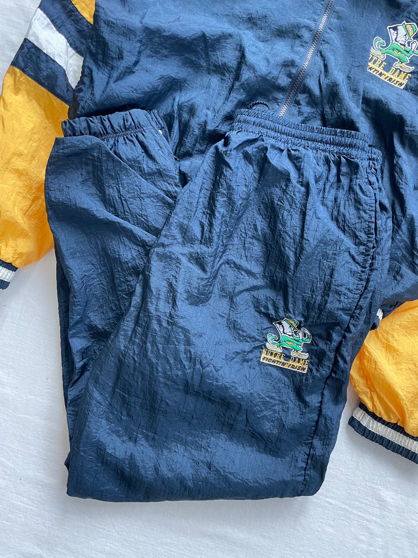 Vintage Notre Dame Tracksuit Large