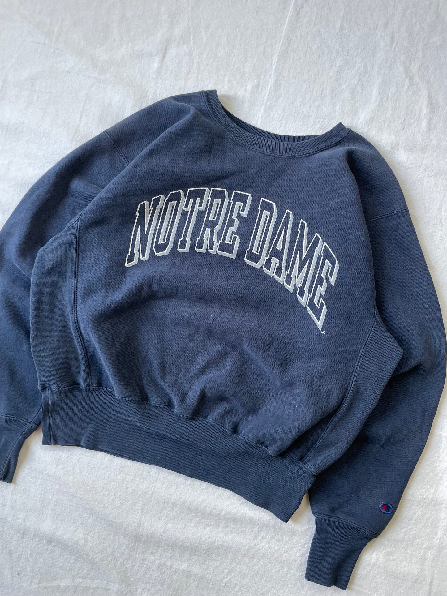 Vintage Notre Dame Crewneck Medium