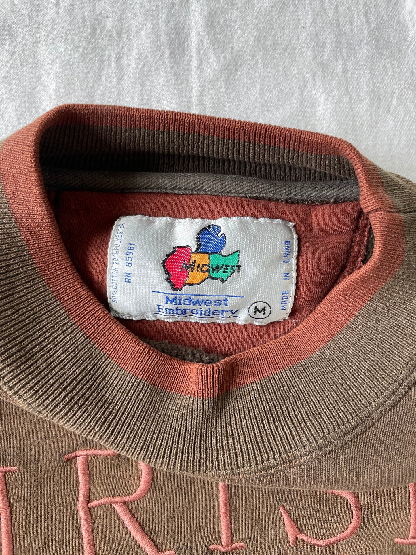 Vintage Notre Dame Irish Crewneck Medium