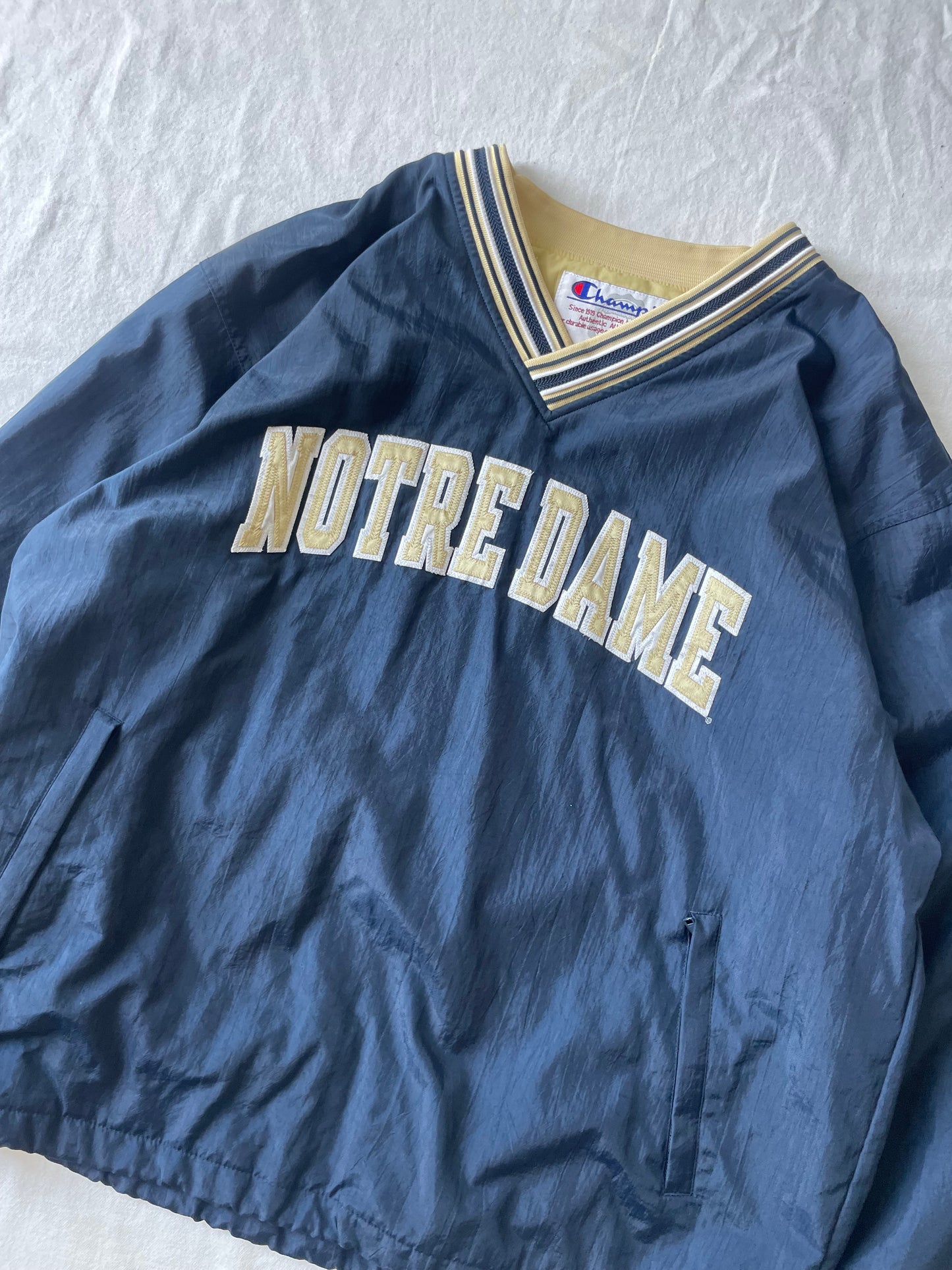 Vintage Notre Dame Pullover Large