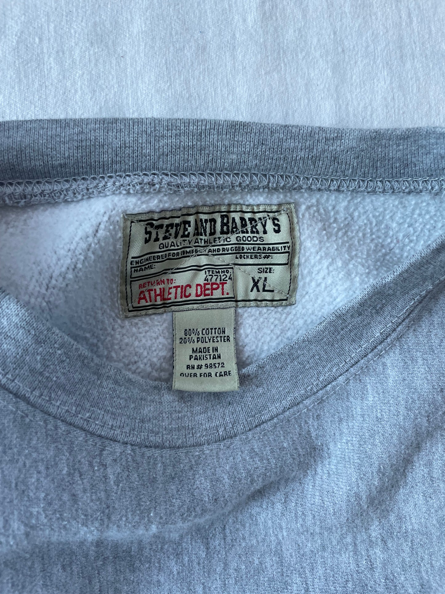 Vintage Notre Dame Crewneck XLarge
