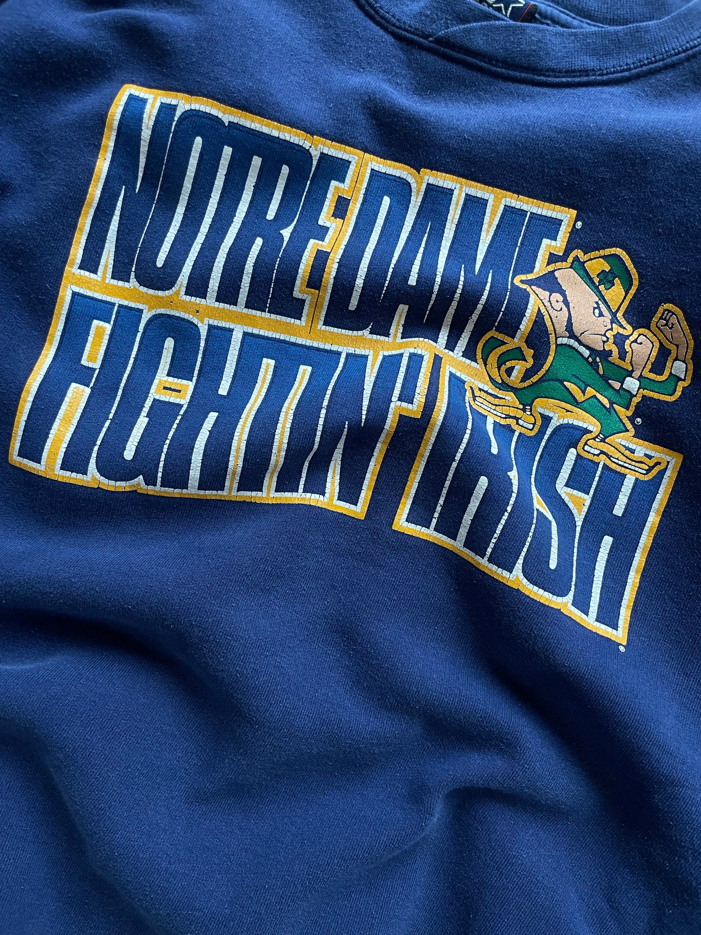 Vintage Notre Dame Fightin’ Irish Crewneck Large/XLarge