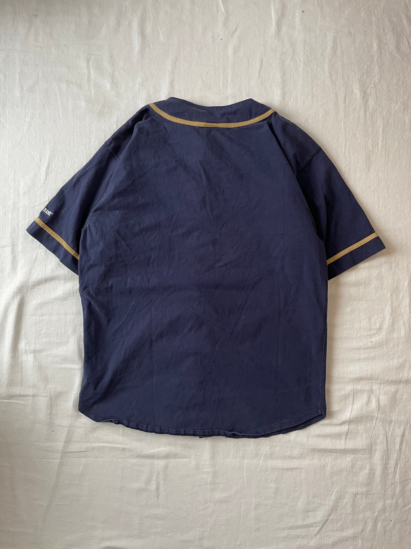 Vintage Notre Dame Baseball Jersey XLarge