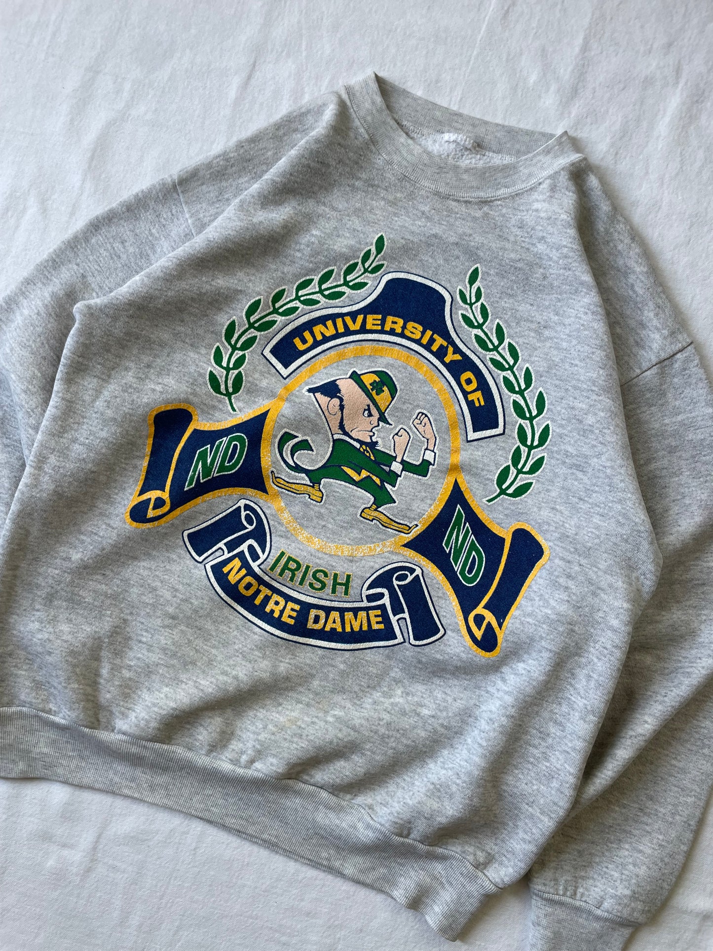 Vintage Notre Dame Crewneck Medium