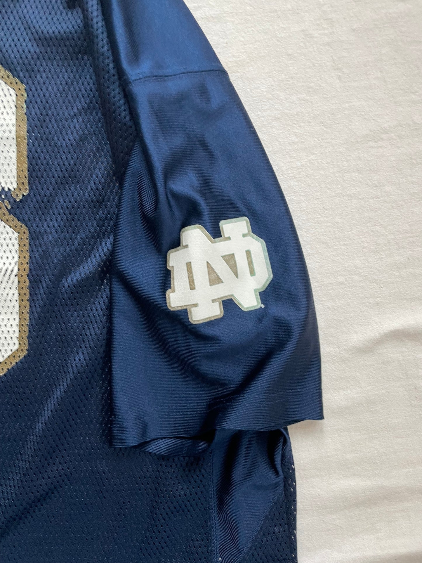 Vintage Notre Dame Football Jersey Large