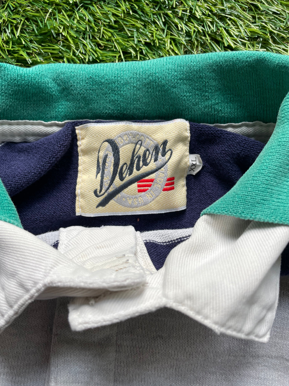 Vintage Notre Dame Rugby Polo XLarge/2XL