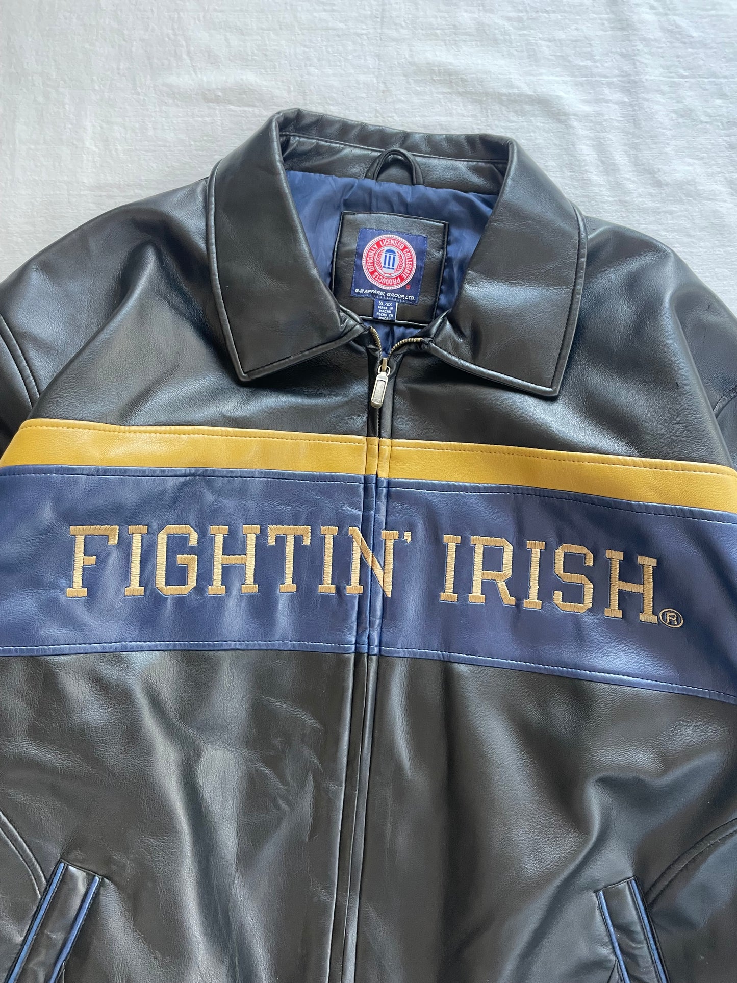 Vintage Notre Dame Jacket XLarge