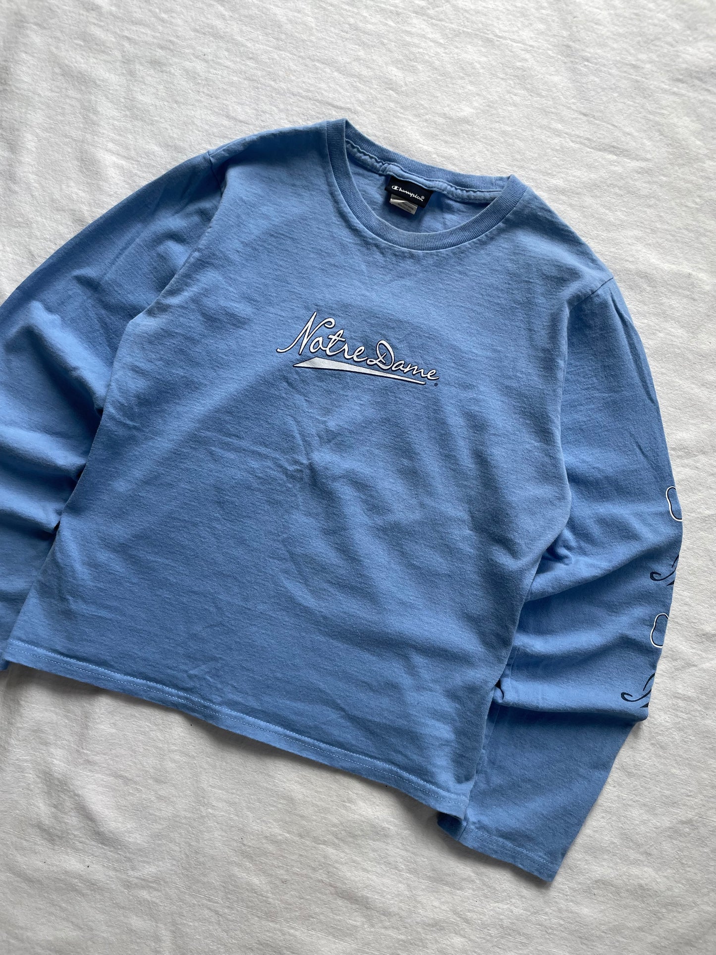 Vintage Notre Dame Irish Women’s Long Sleeve Shirt Medium