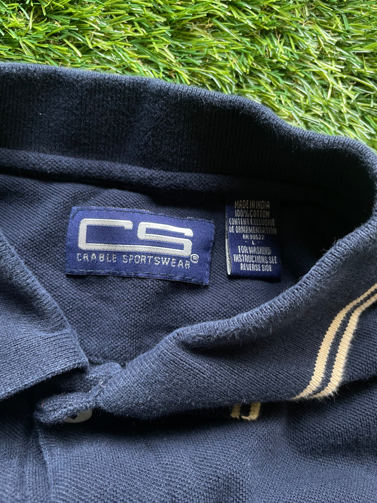Vintage Notre Dame Irish Polo Shirt Large