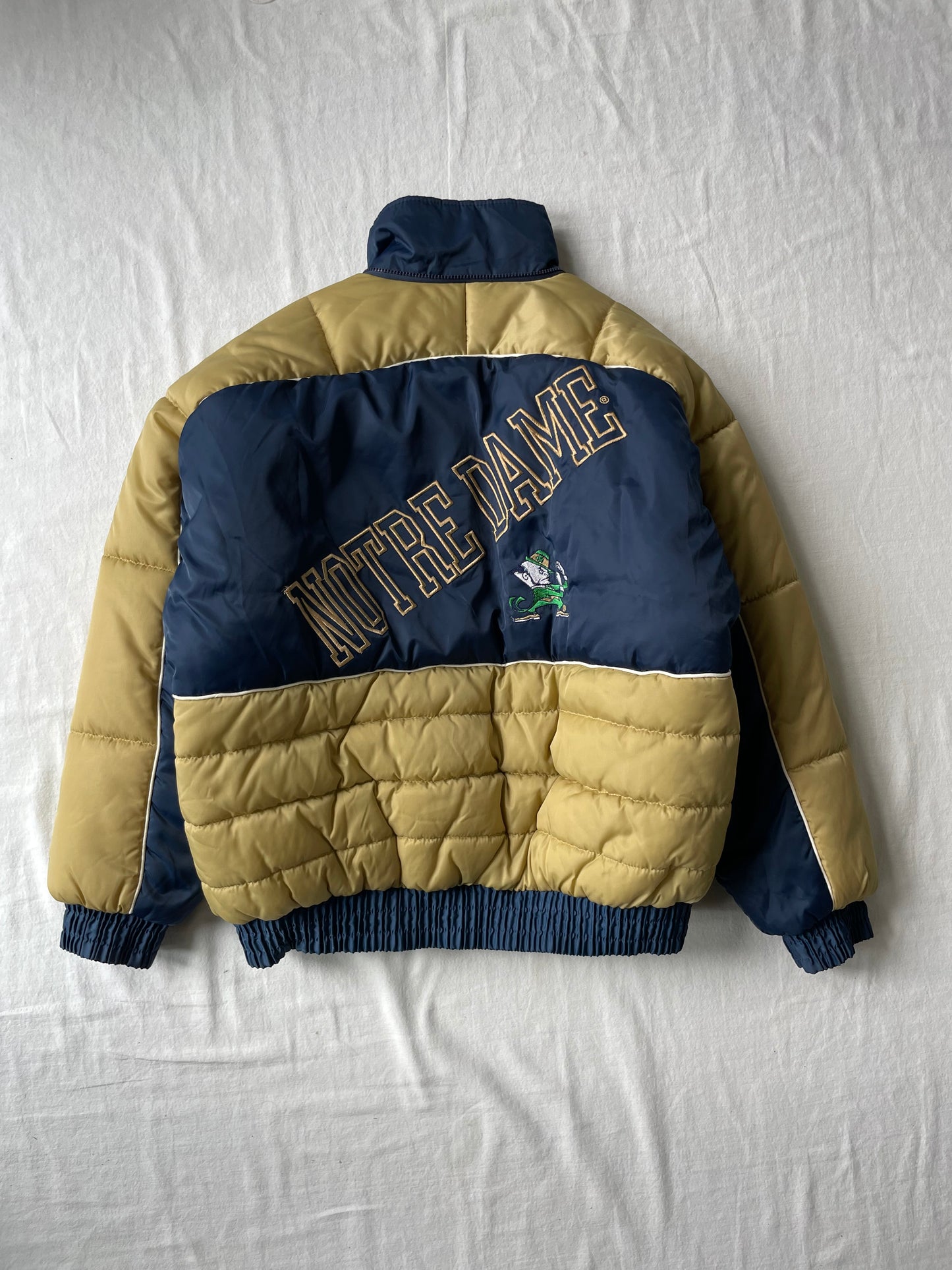Vintage Notre Dame Puffer Jacket Large/XLarge
