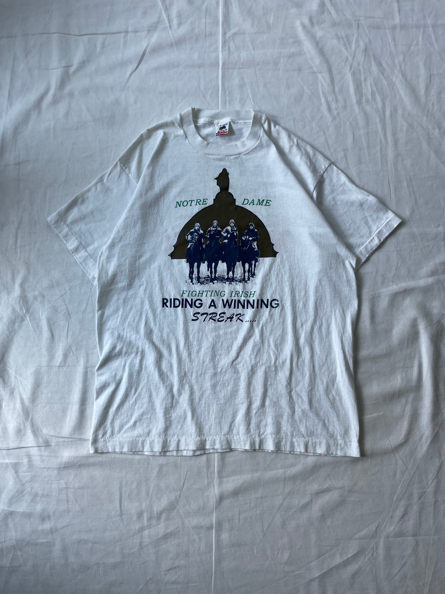 Vintage Notre Dame Miami Tee XLarge