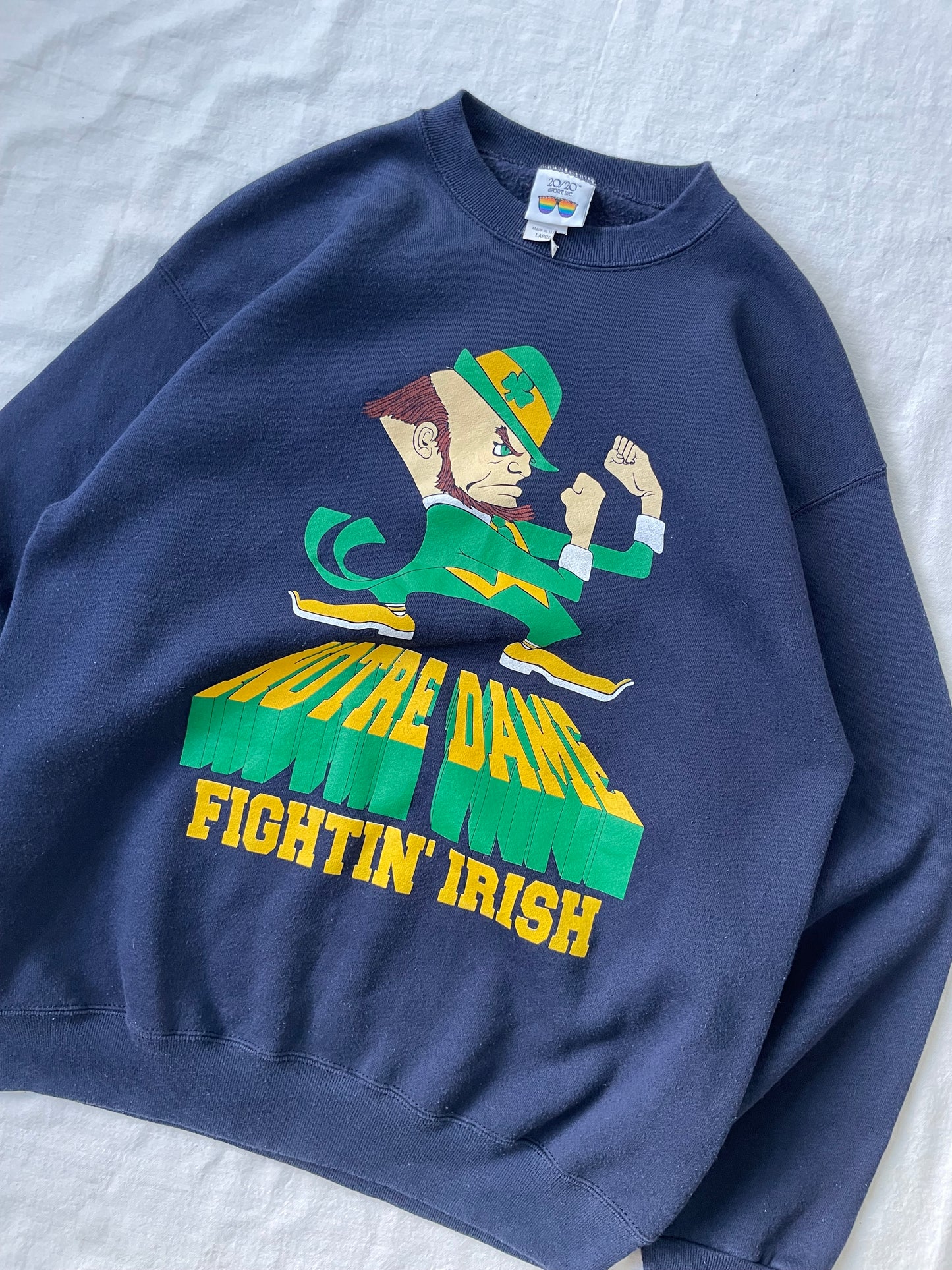 Vintage Notre Dame Crewneck XLarge