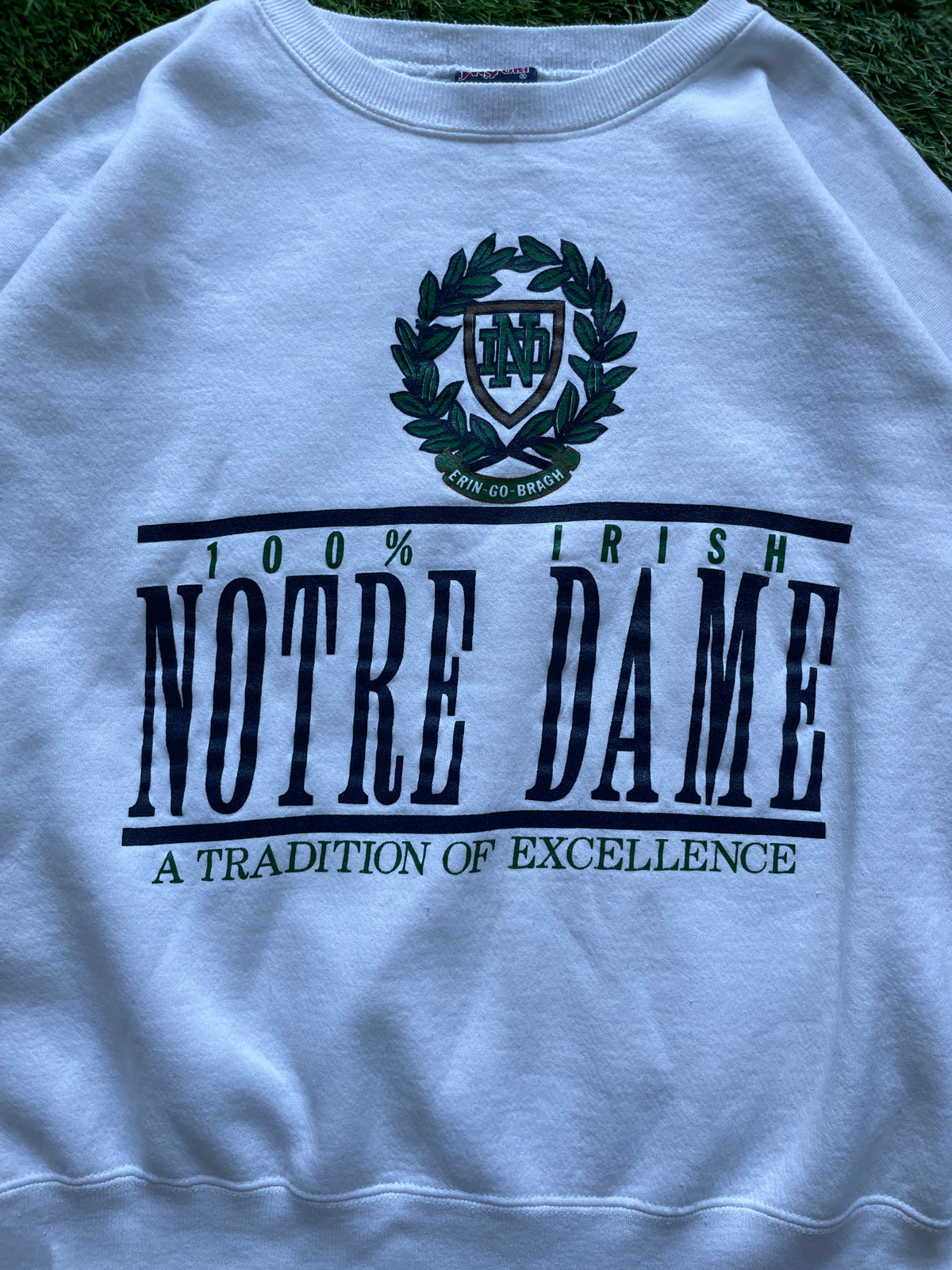 Vintage Notre Dame Irish Crewneck XLarge/2XL