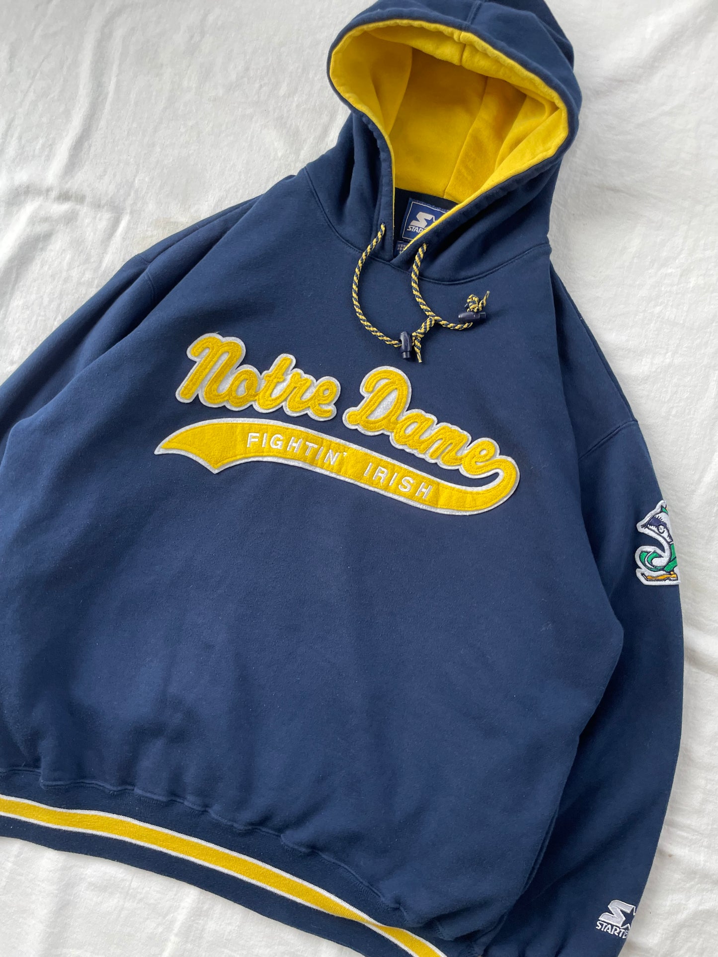 Vintage Notre Dame Fightin’ Irish Hoodie XLarge