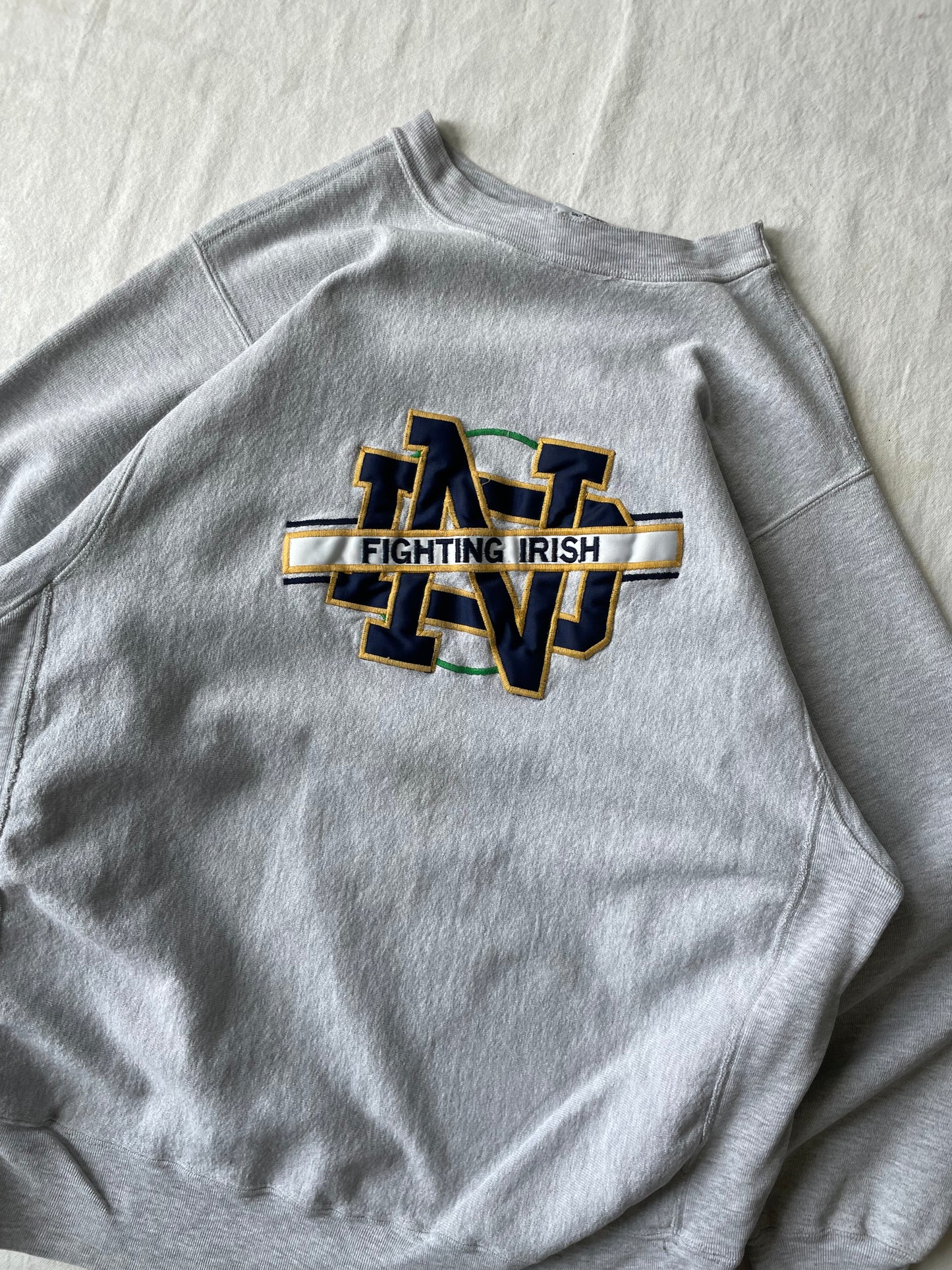 Vintage Notre Dame Fighting Irish Crewneck XLarge
