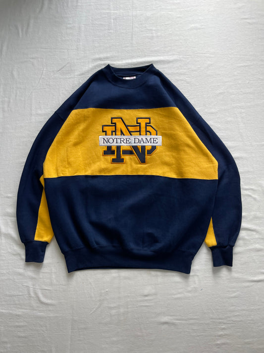 Vintage Notre Dame Crewneck XLarge