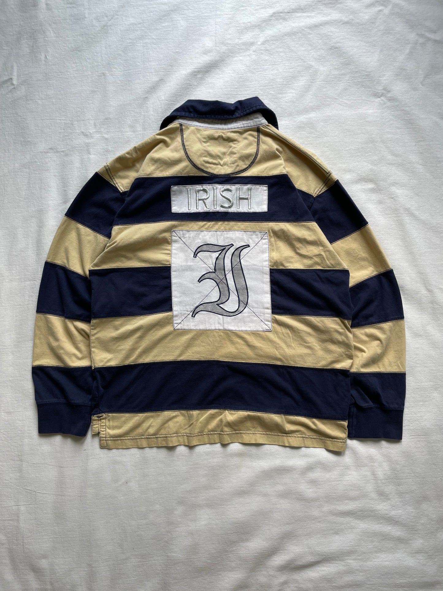 Vintage Notre Dame Irish Rugby Polo Large/XLarge
