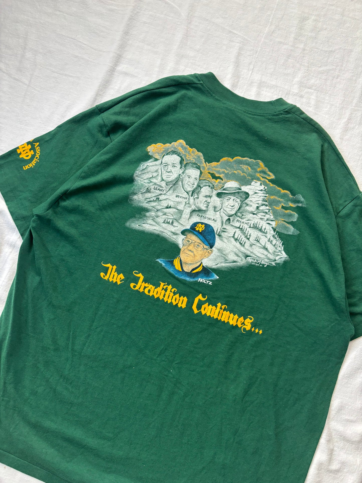 Vintage Notre Dame The Shirt 2XL