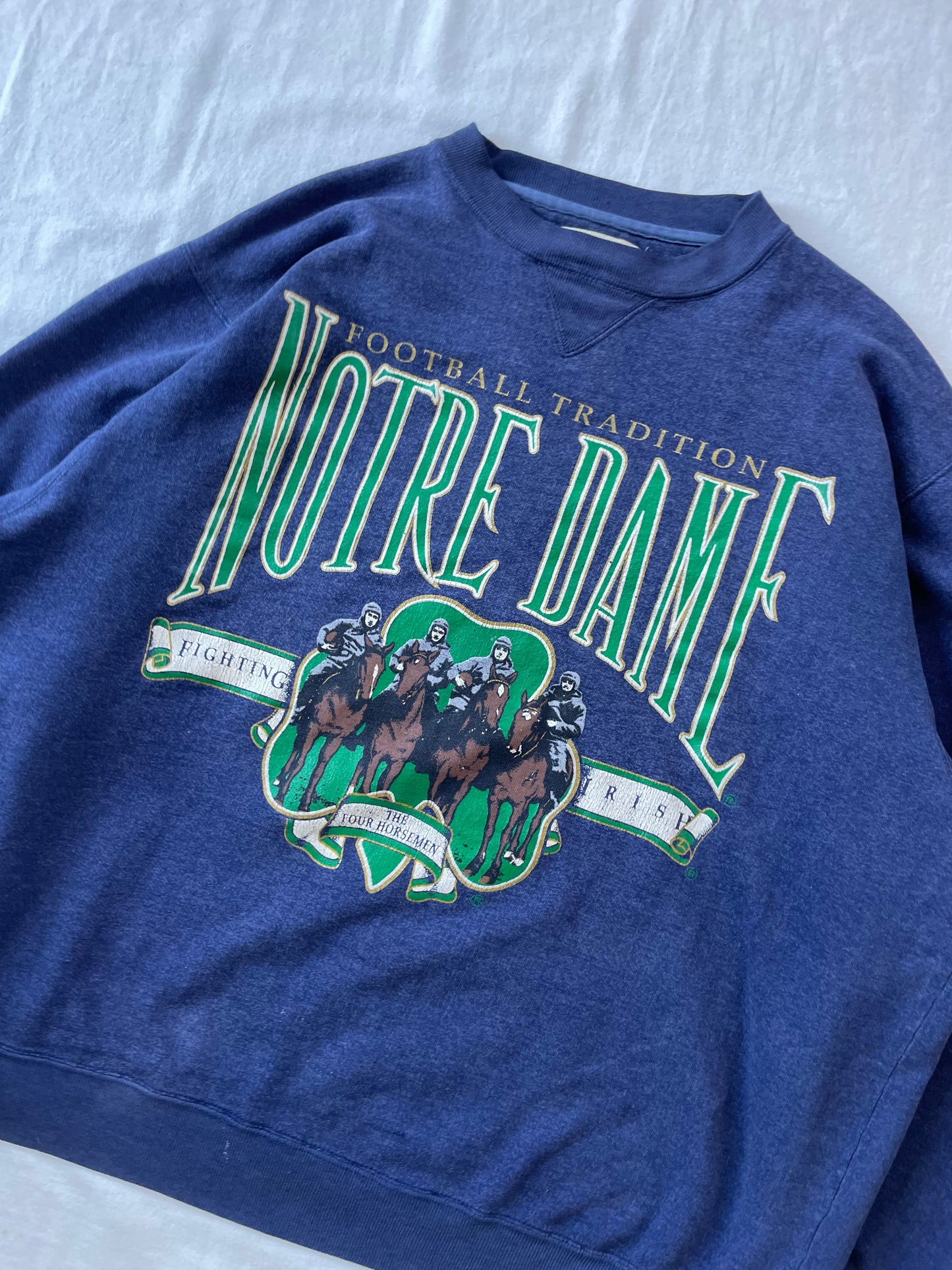 Vintage Notre Dame Four Horsemen Crewneck XLarge