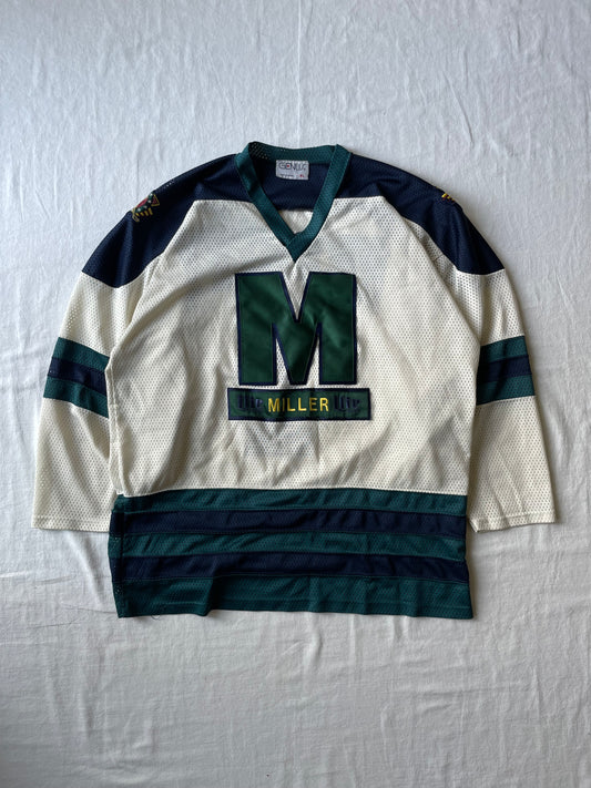 Vintage Miller Lite Hockey Jersey XLarge