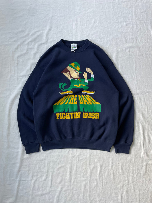 Vintage Notre Dame Crewneck XLarge