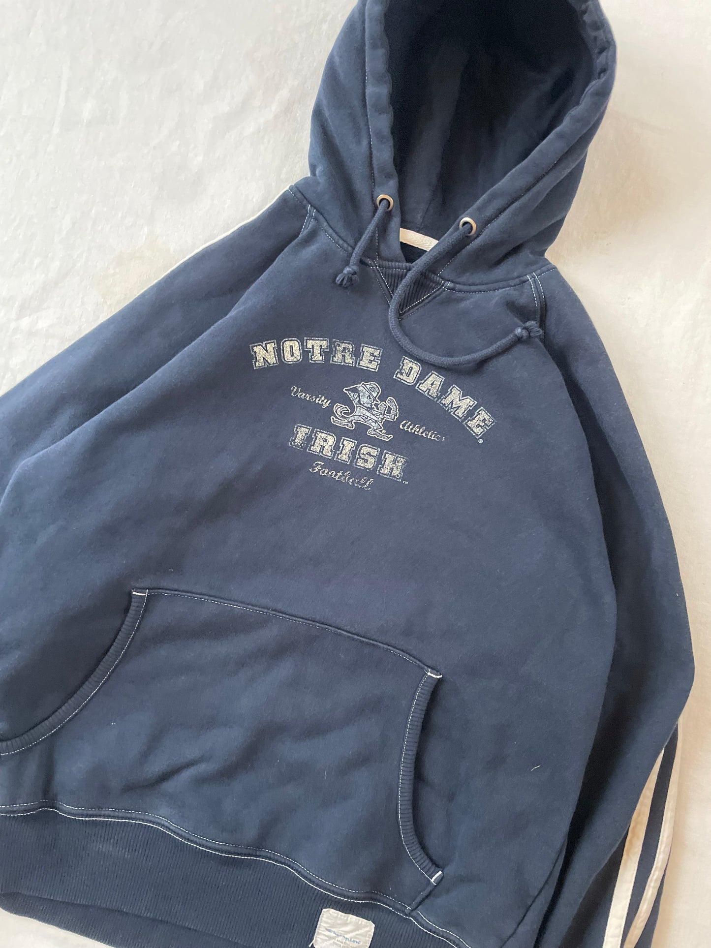 Vintage Notre Dame Champion Hoodie Medium