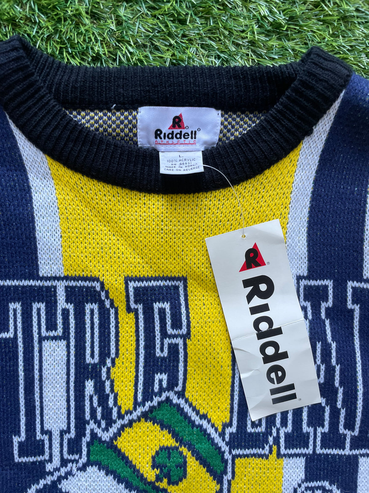 Vintage Notre Dame Knit Sweater Large/ XLarge