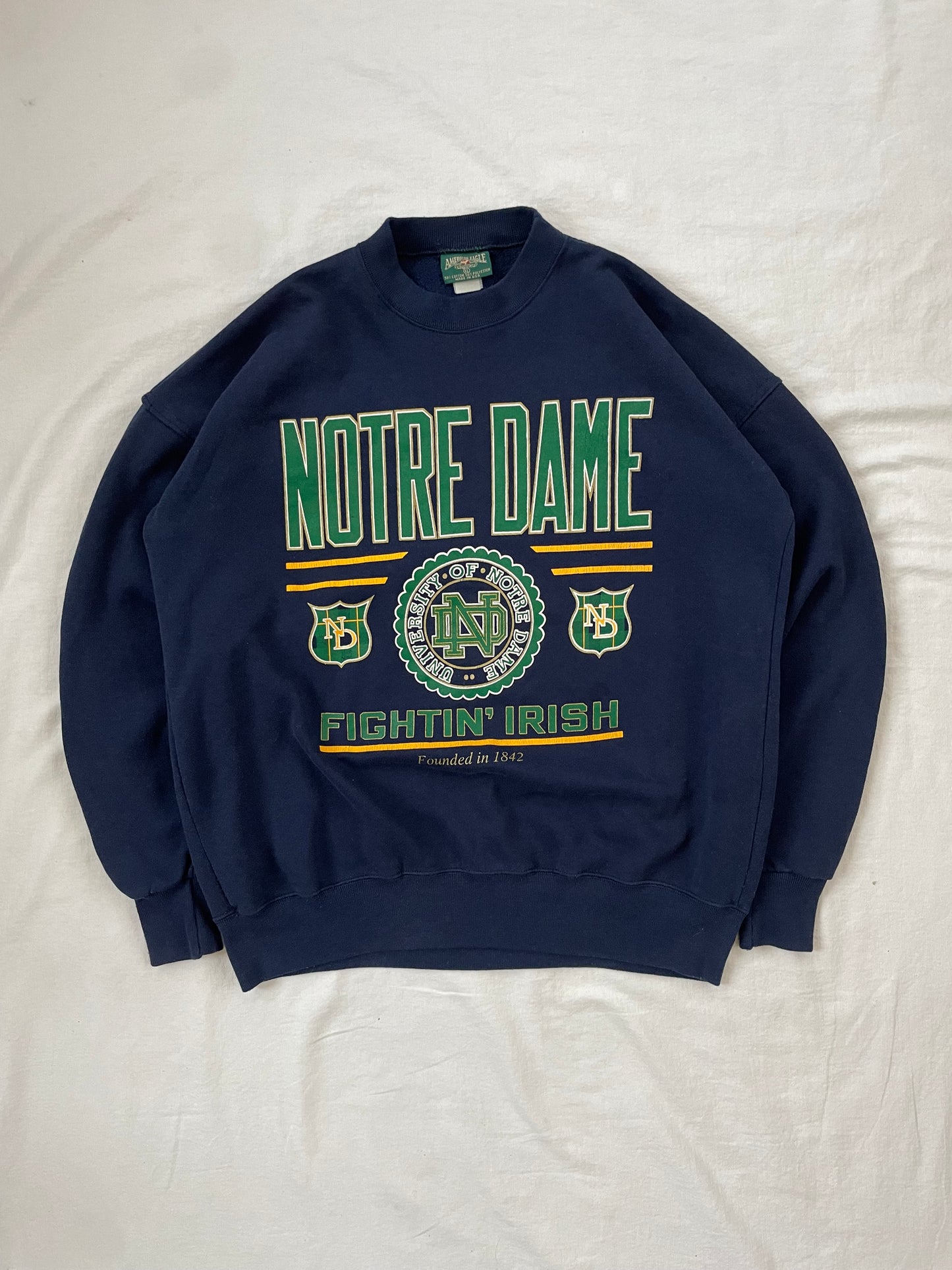 Vintage Notre Dame Fightin’ Irish Crewneck XLarge