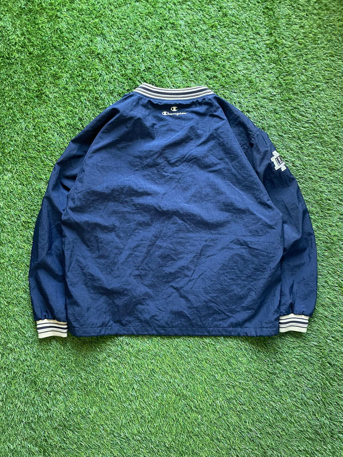 Vintage Notre Dame Pullover Windbreaker Large