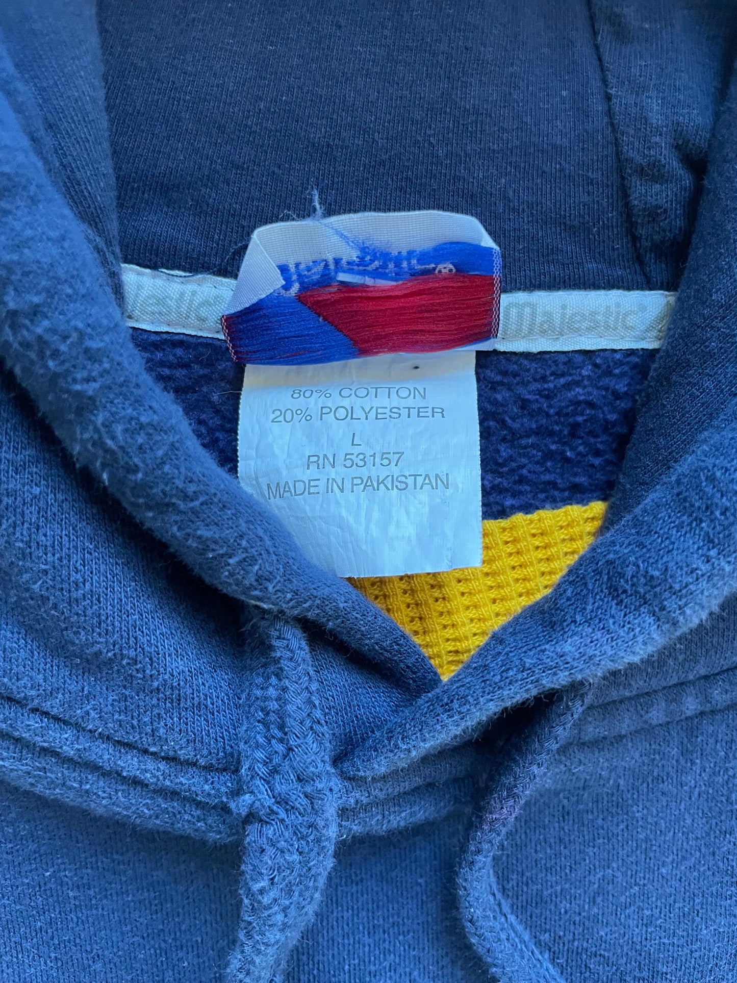 Vintage Notre Dame Clover Hoodie Large