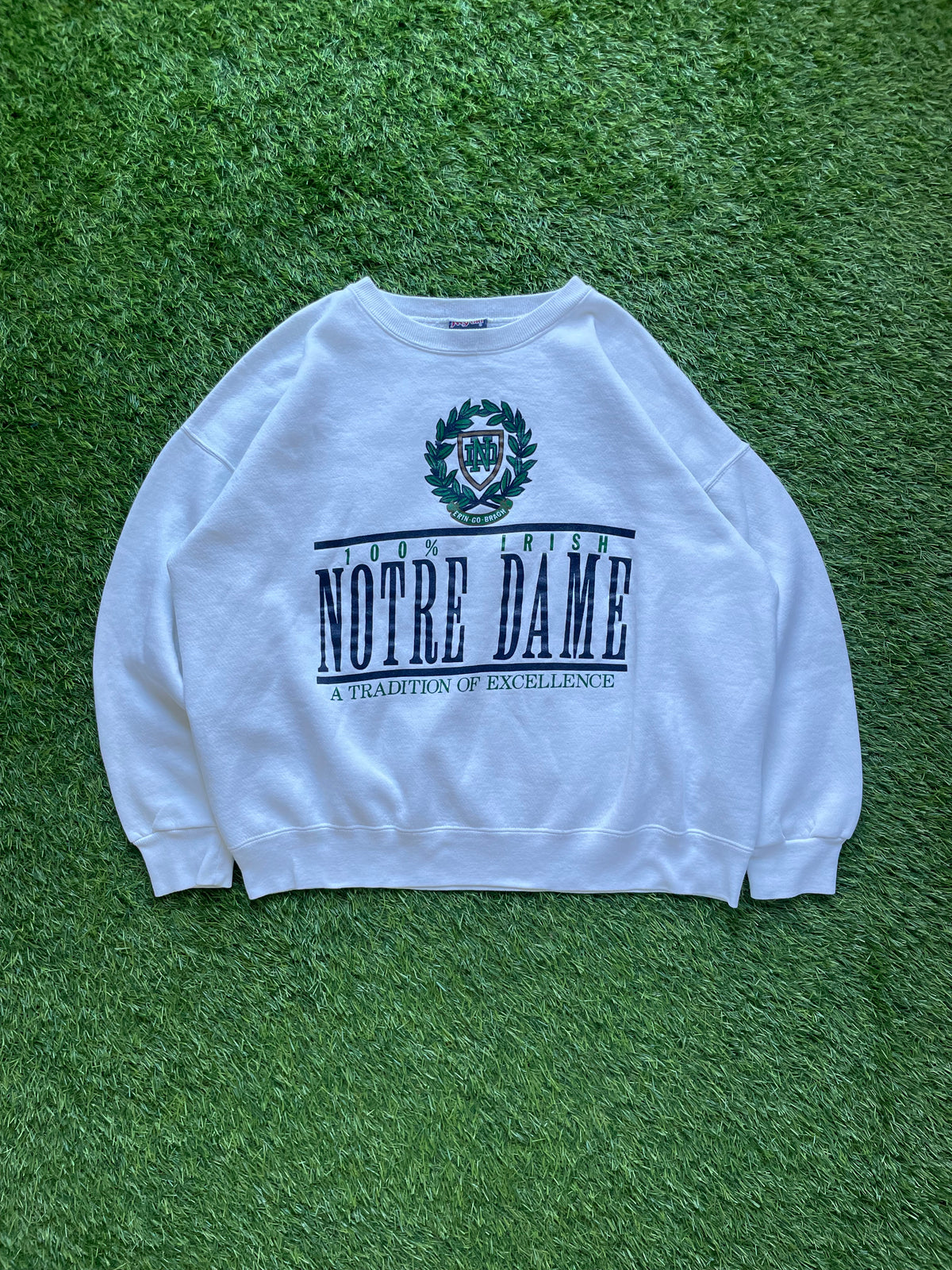 Vintage Notre Dame Irish Crewneck XLarge/2XL
