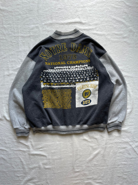 Vintage Notre Dame National Championship Jacket XLarge