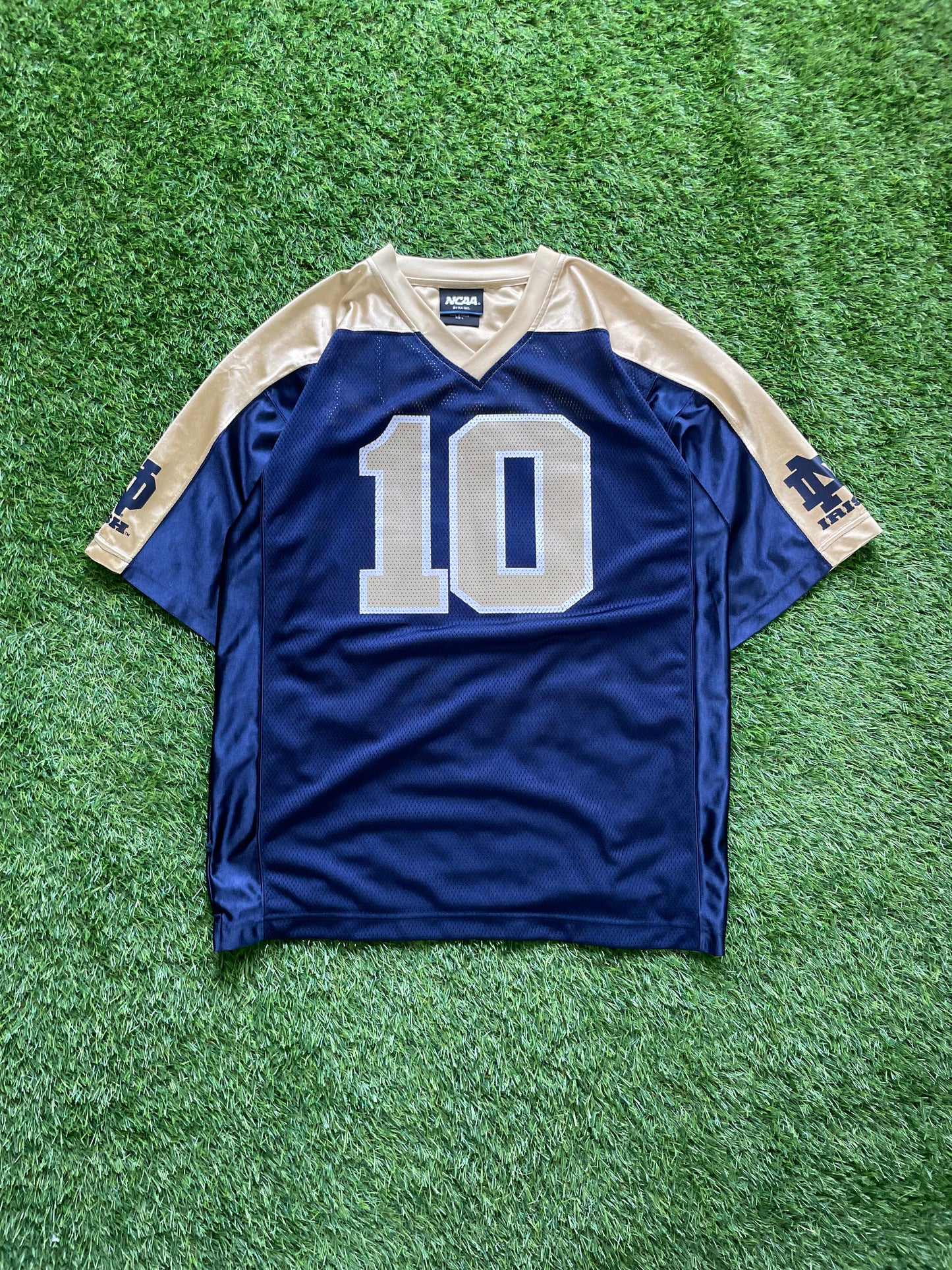 Vintage Notre Dame #10 Football Jersey Large