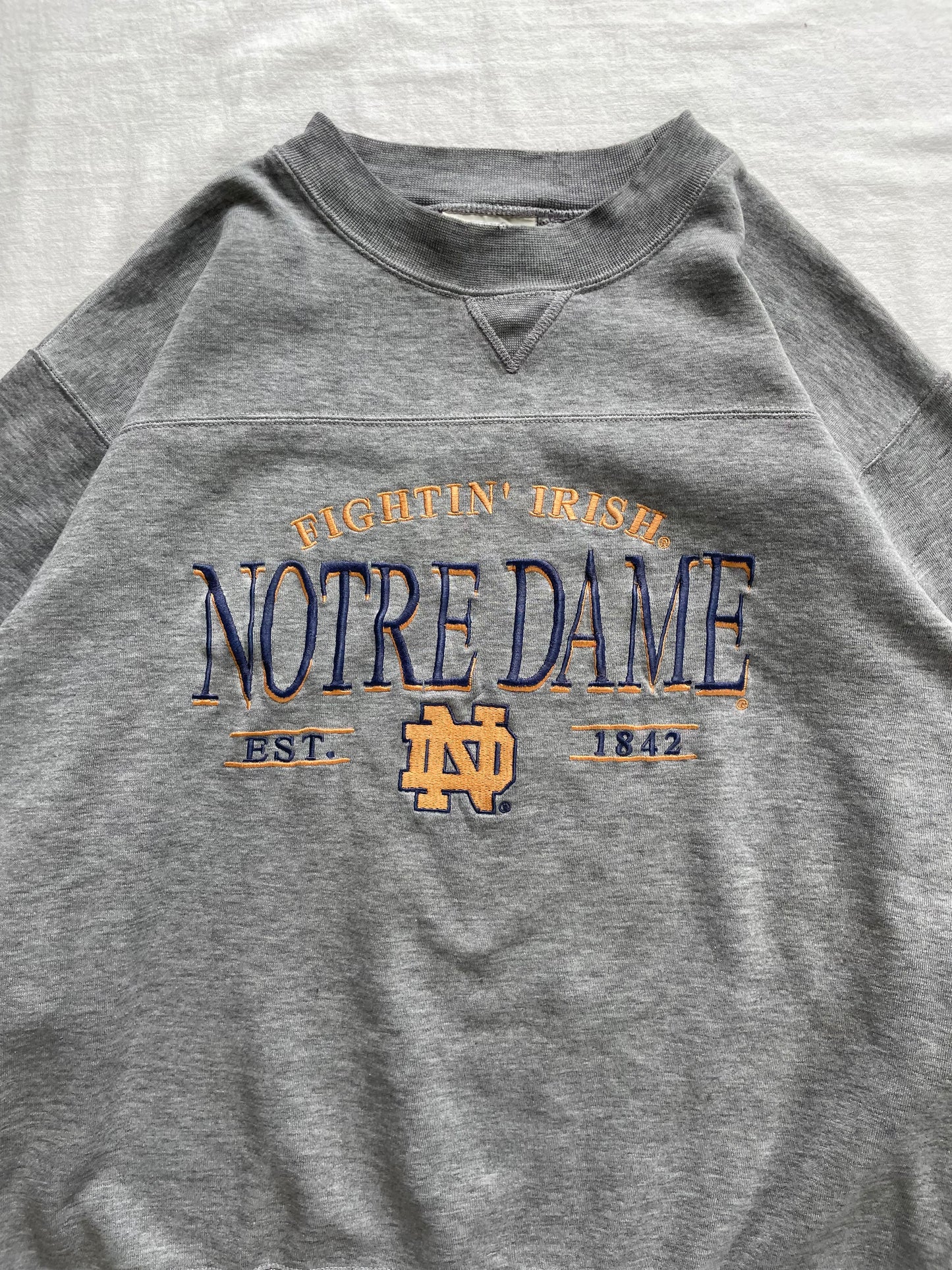 Vintage Notre Dame Crewneck Medium/Large