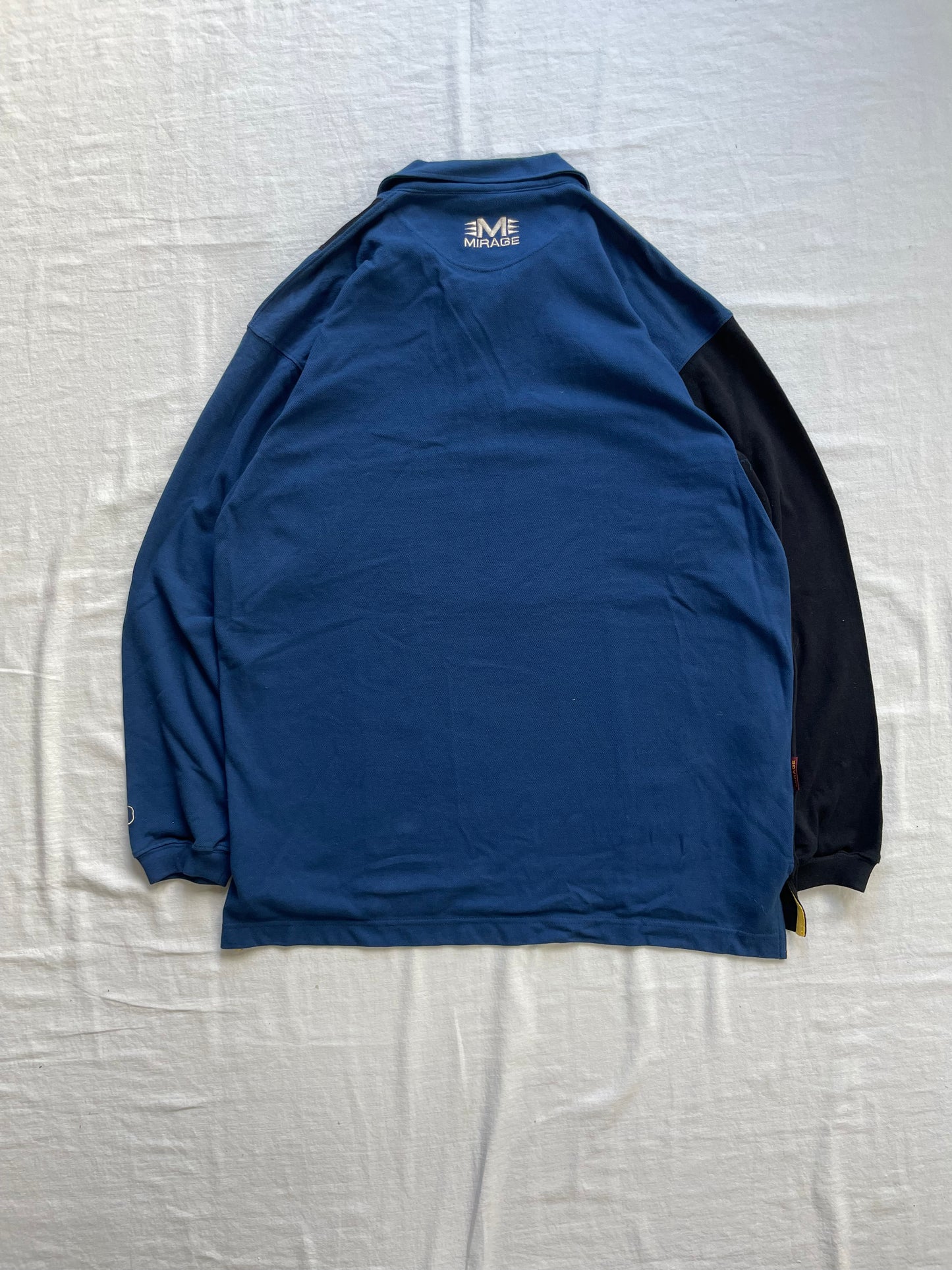 Vintage Notre Dame Long Sleeve Polo Large