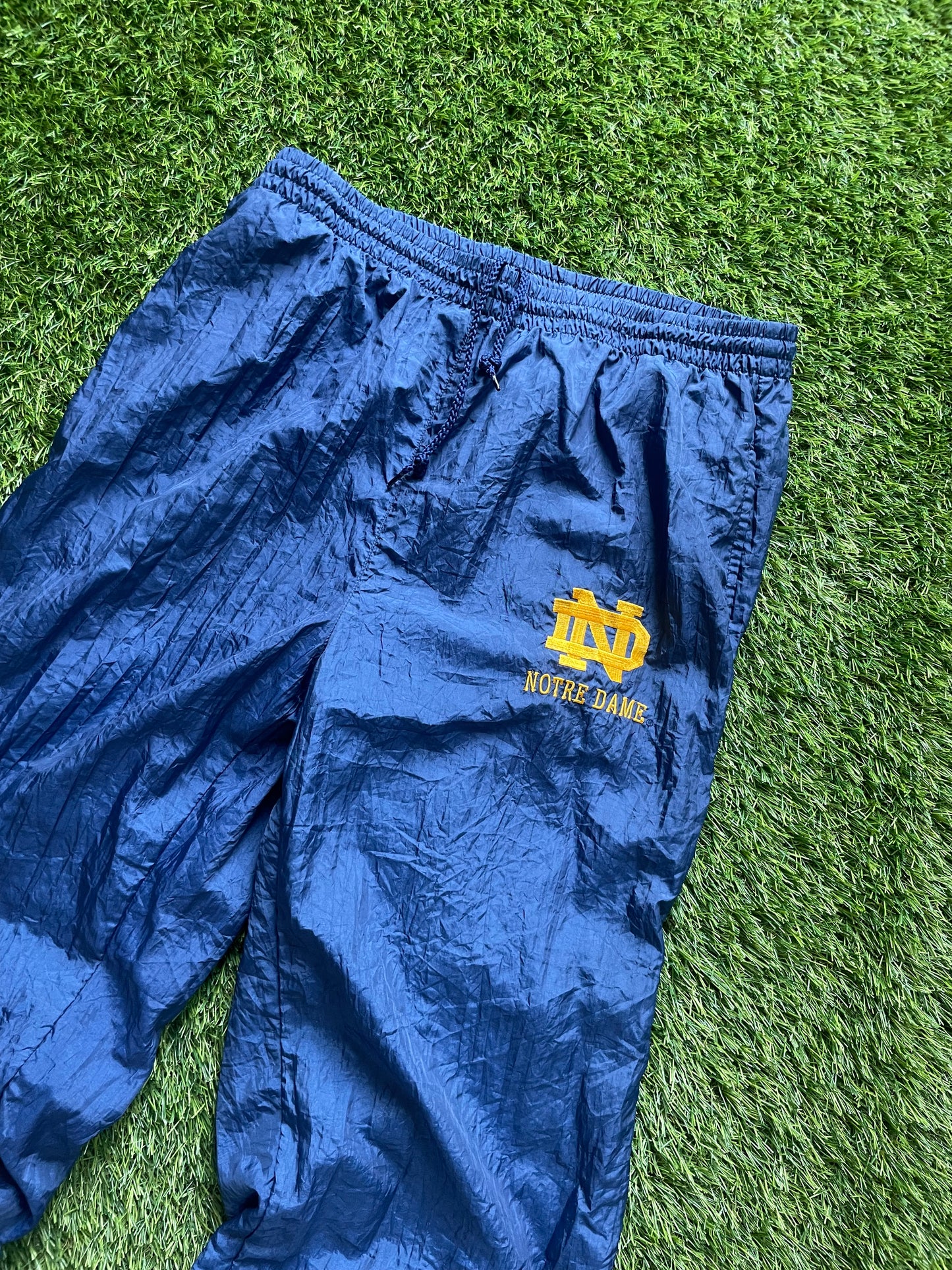 Vintage Notre Dame Tracksuit With Windbreaker and Pants Medium/Large