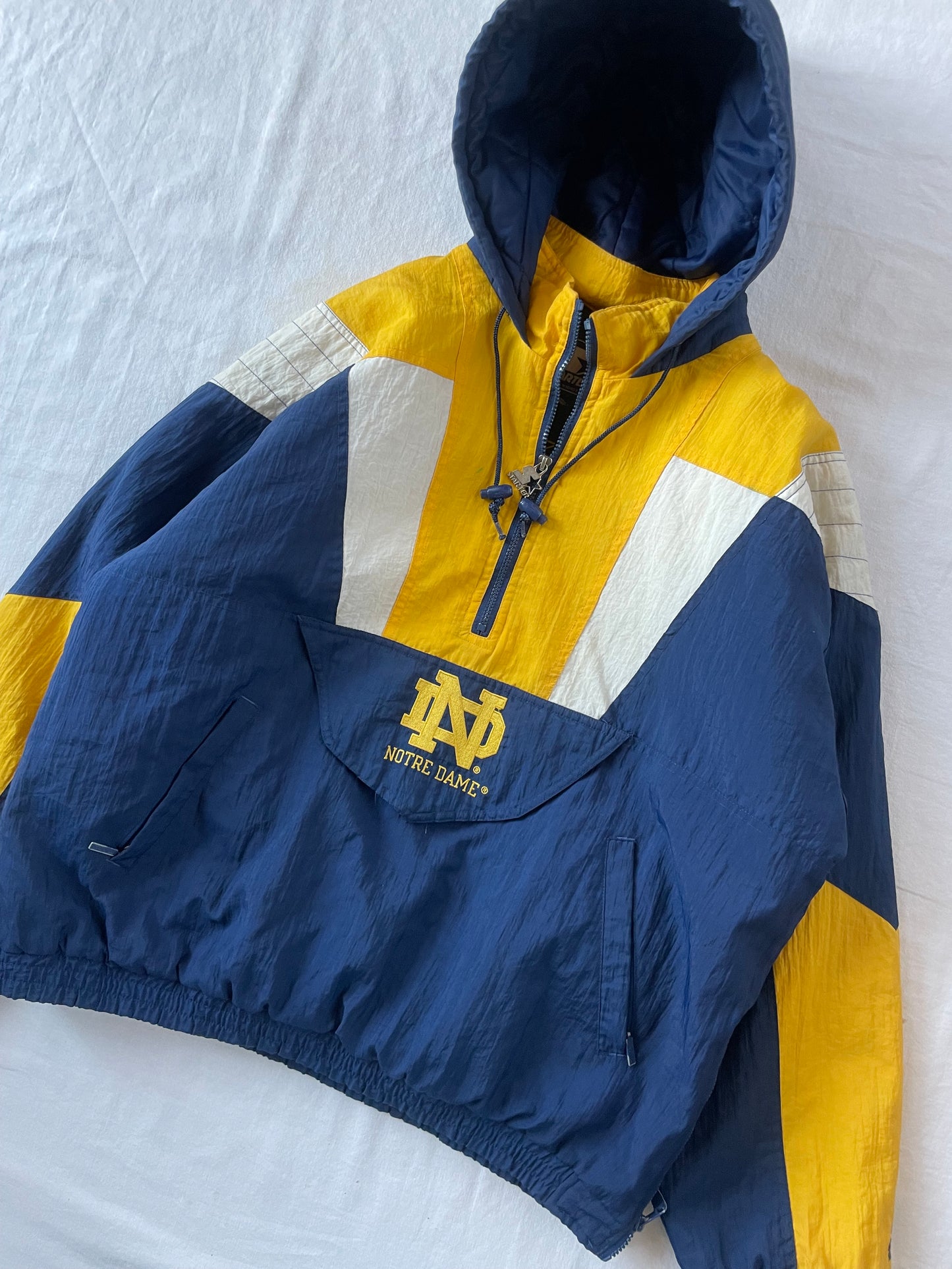 Vintage Notre Dame Puffer Jacket Large
