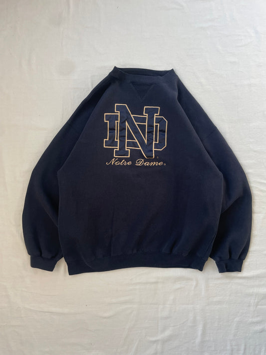 Vintage Notre Dame Crewneck XLarge